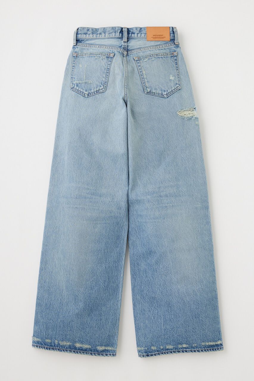 MOUSSY「MIDRISE BAGGY」|デニム|