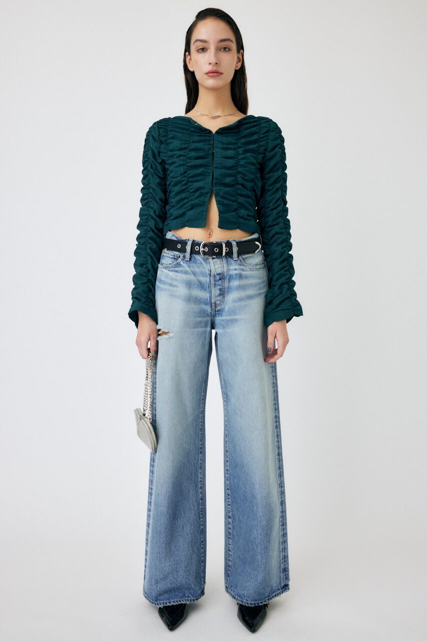 MOUSSY「MIDRISE BAGGY」|デニム|