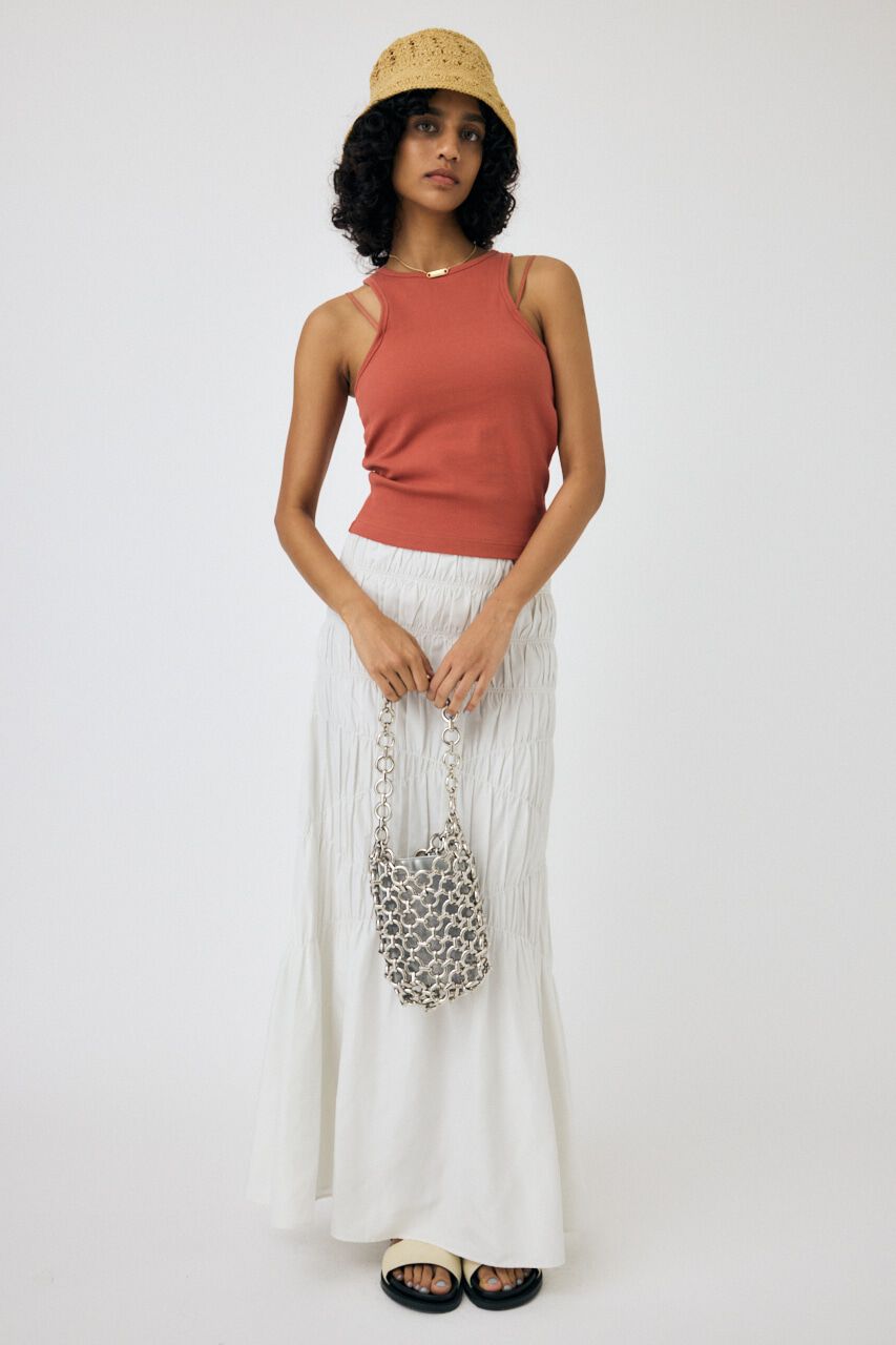 MOUSSY「CROSS GATHER スカート」|スカート|