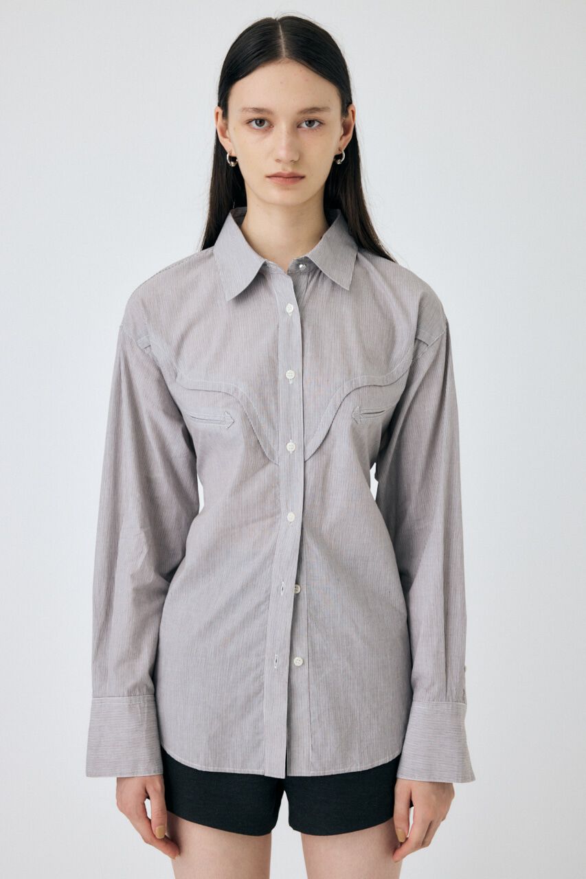 MOUSSY「WESTERN OVER シャツ」|シャツ・ブラウス|