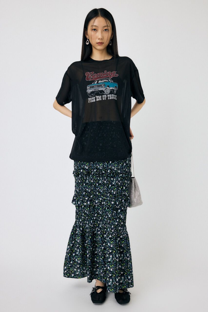 MOUSSY「SHEER BALLET シューズ」|スリッポン|