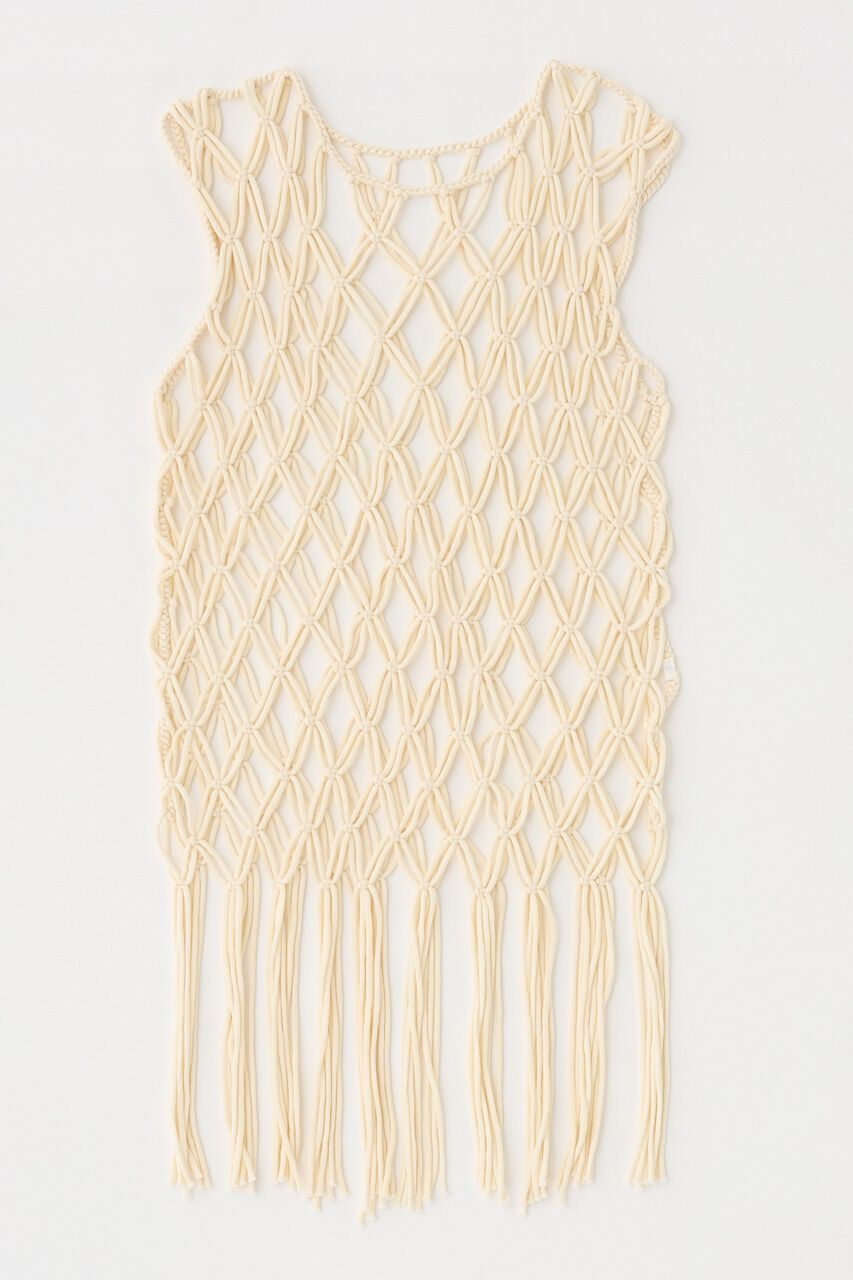 MOUSSY「MACRAME トップス」|タンクトップ|