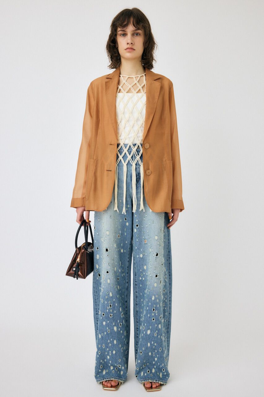 MOUSSY「MACRAME トップス」|タンクトップ|