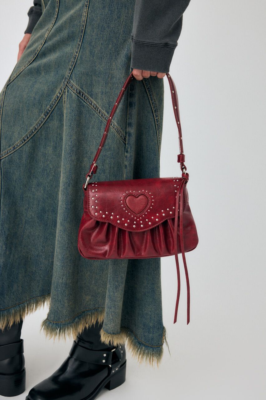 MOUSSY「HEART GATHER スタッズバッグ」|その他|
