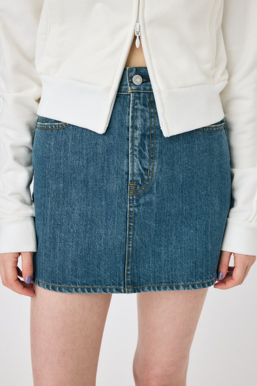 MOUSSY「TINTED DENIM ミニスカート」|スカート|