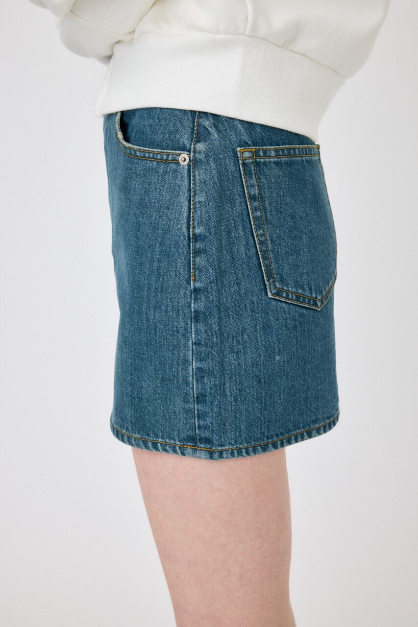MOUSSY「TINTED DENIM ミニスカート」|スカート|