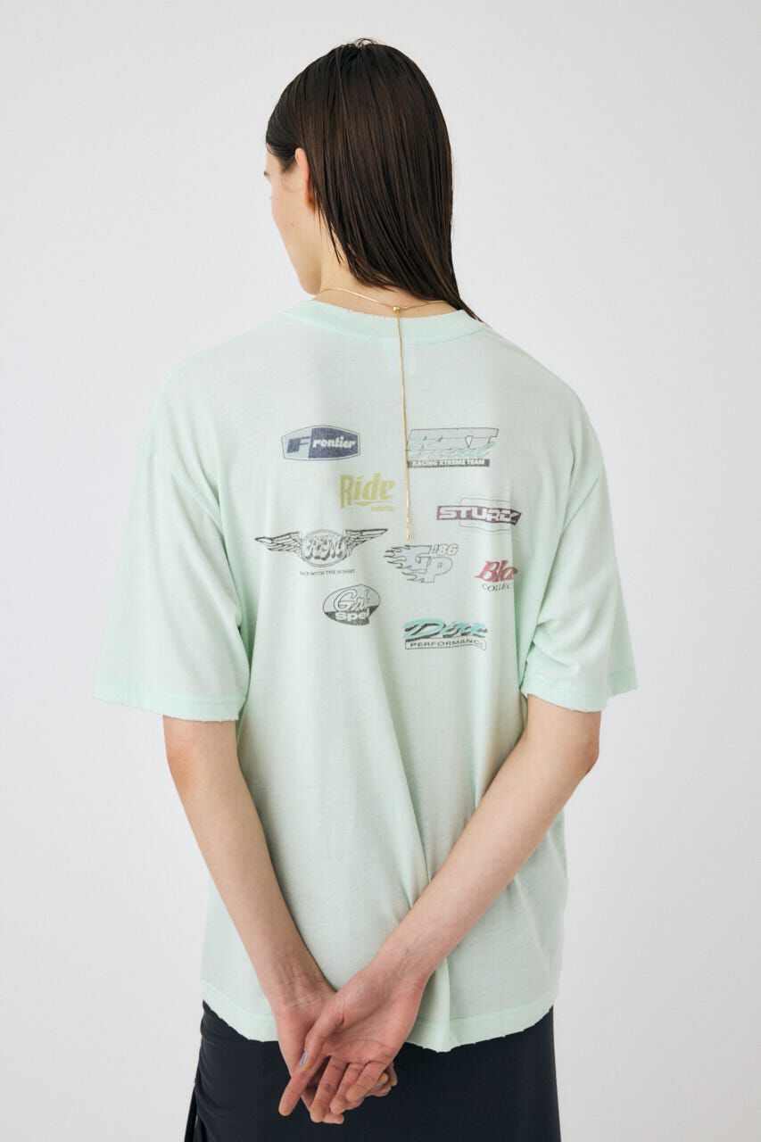 MOUSSY「COLLECTED MARKS Tシャツ」|Tシャツ・カットソー|
