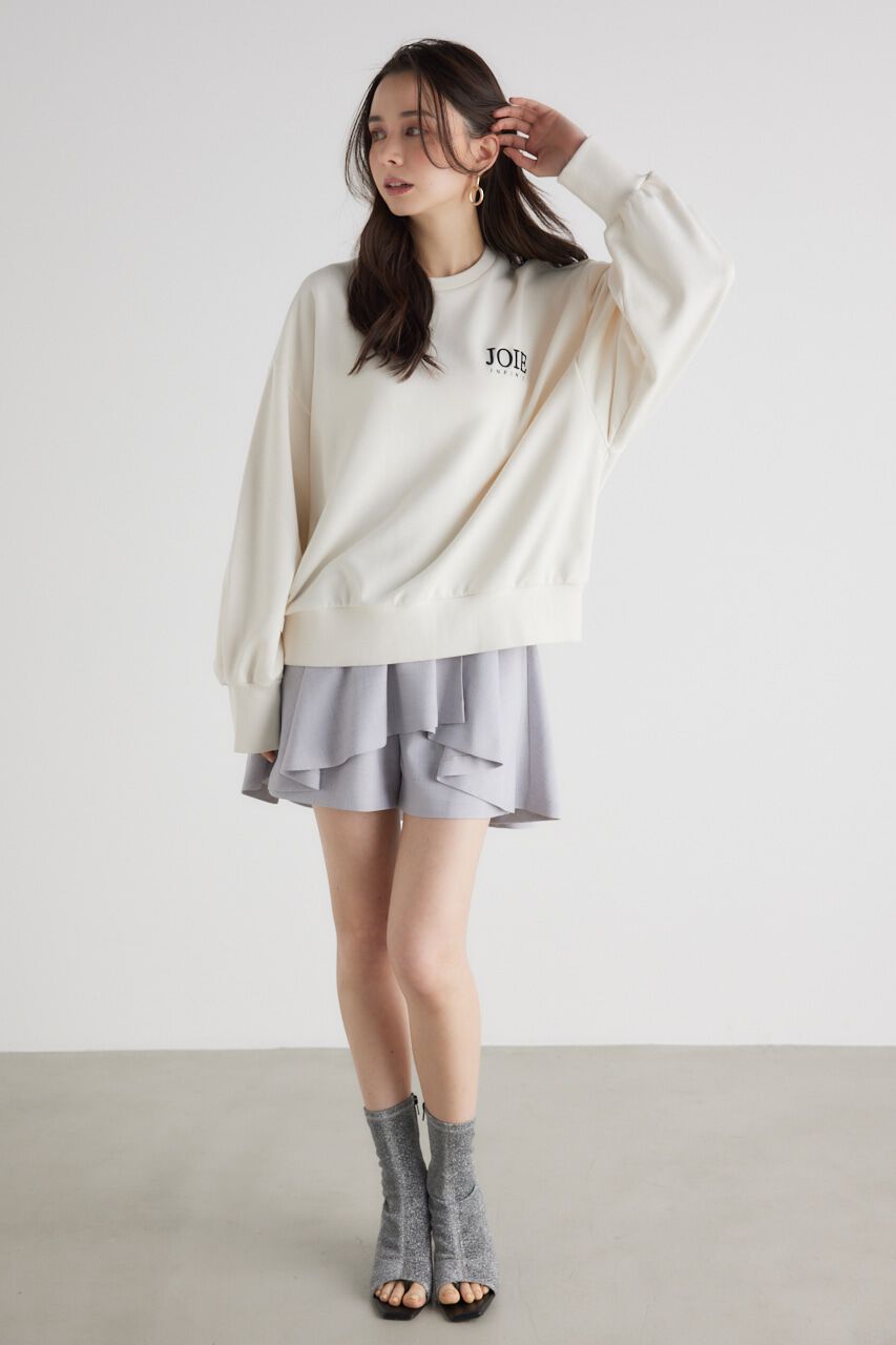 rienda「メッセージロゴスウェットTOP」|Tシャツ・カットソー|