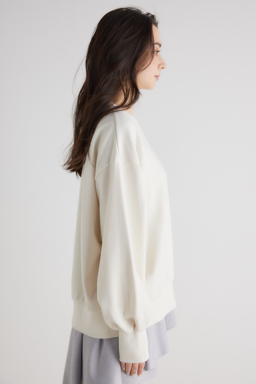 rienda「メッセージロゴスウェットTOP」|Tシャツ・カットソー|