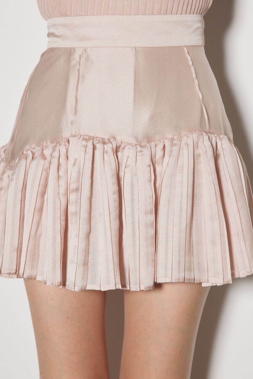 rienda「オーガンジープリーツスコショートパンツ」|その他|