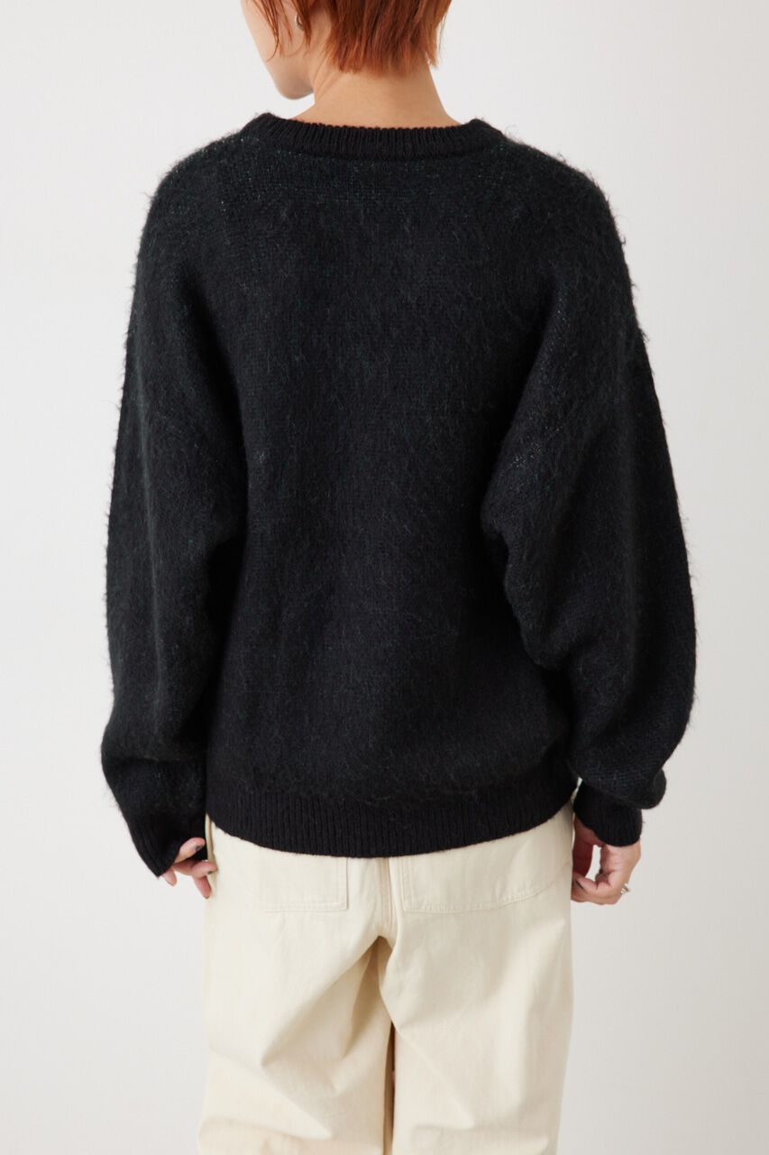 RODEO CROWNS「シャギーカレッジニットトップス」|ニット・セーター|