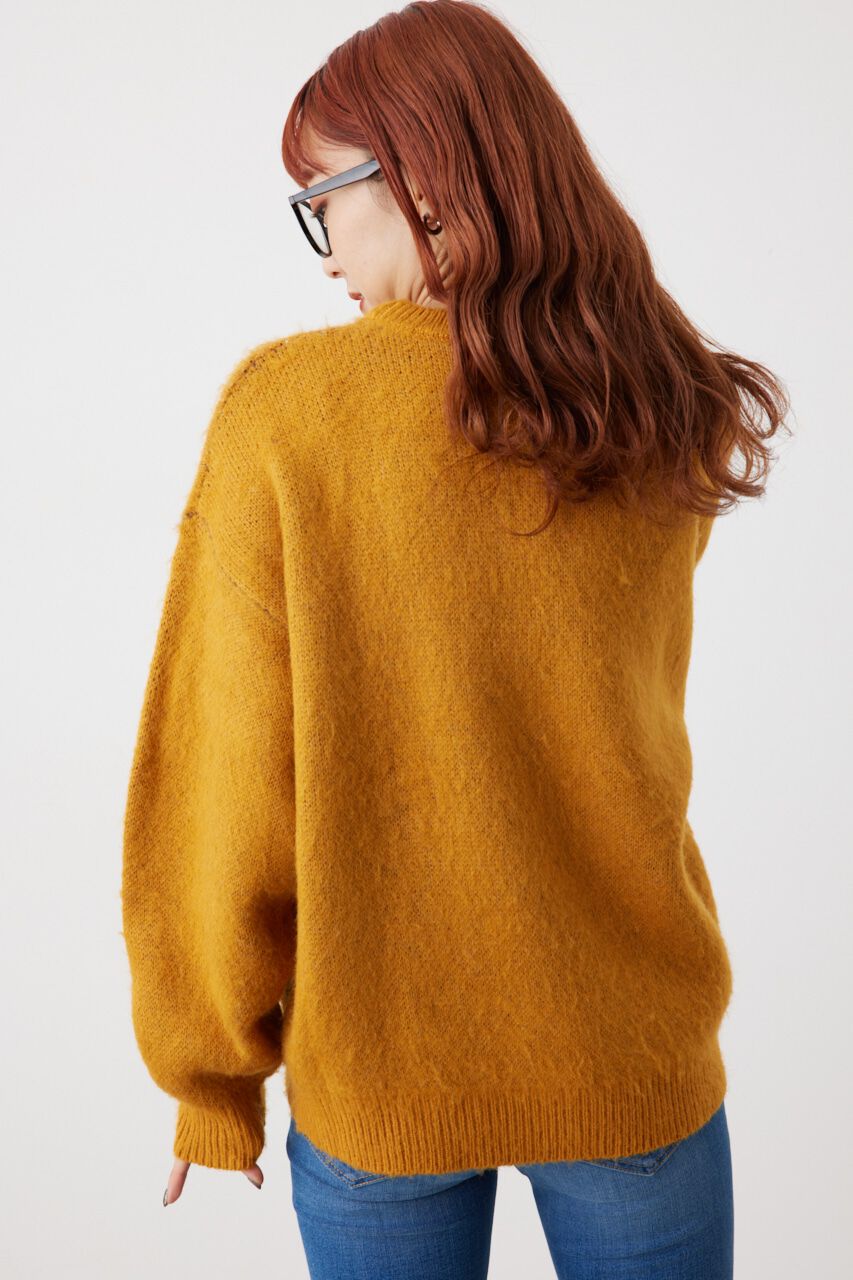 RODEO CROWNS「シャギーカレッジニットトップス」|ニット・セーター|