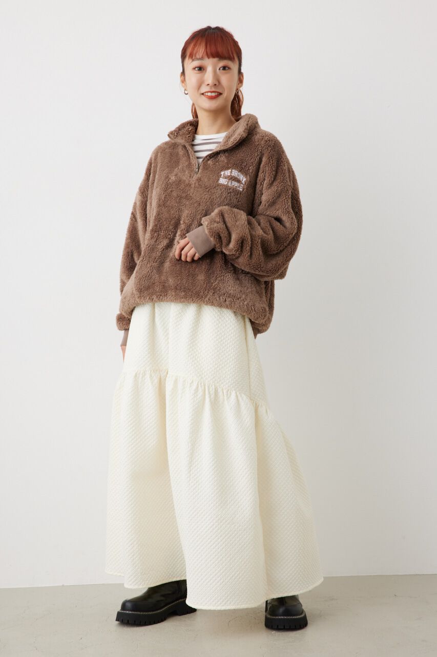 RODEO CROWNS「フクレジャガードギャザースカート」|スカート|