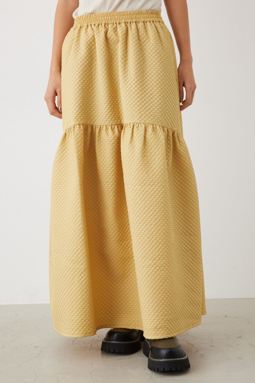 RODEO CROWNS「フクレジャガードギャザースカート」|スカート|