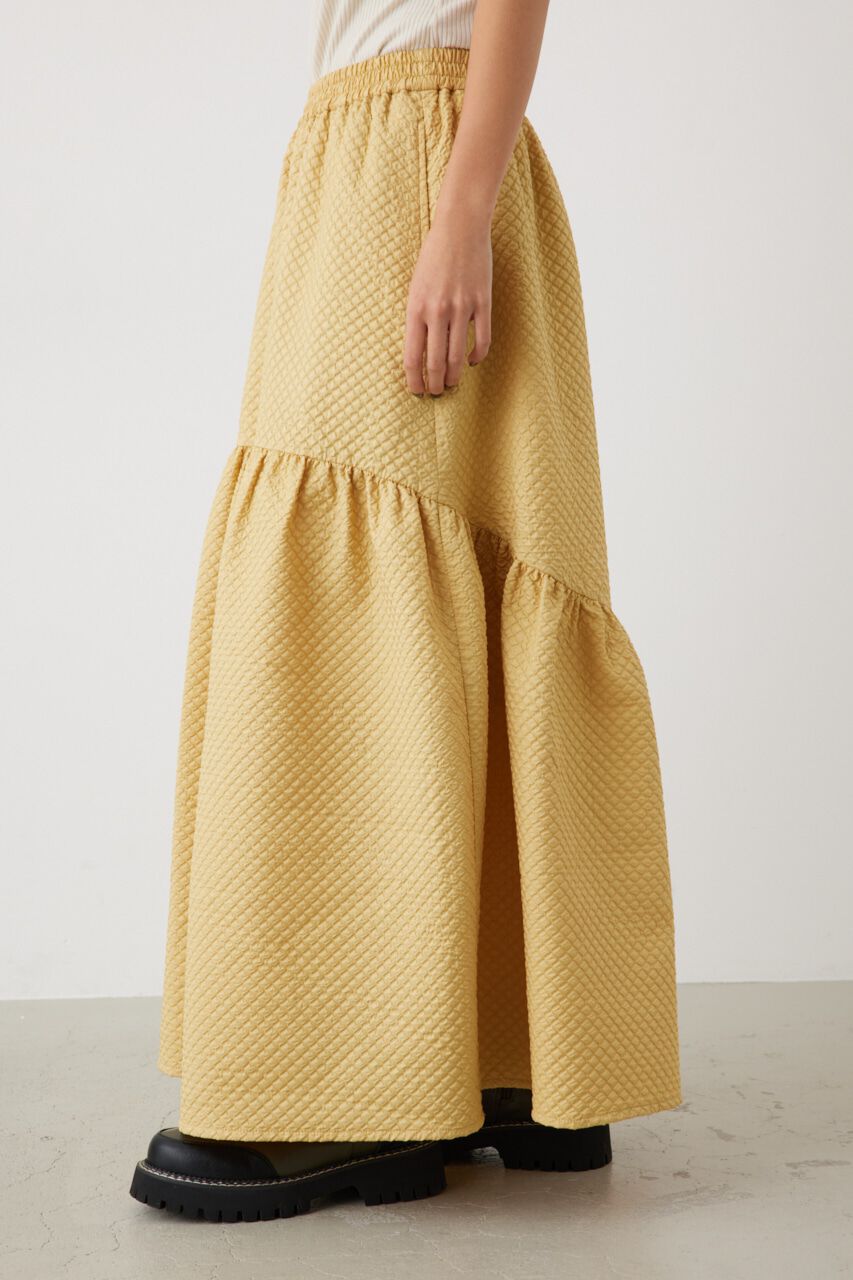 RODEO CROWNS「フクレジャガードギャザースカート」|スカート|