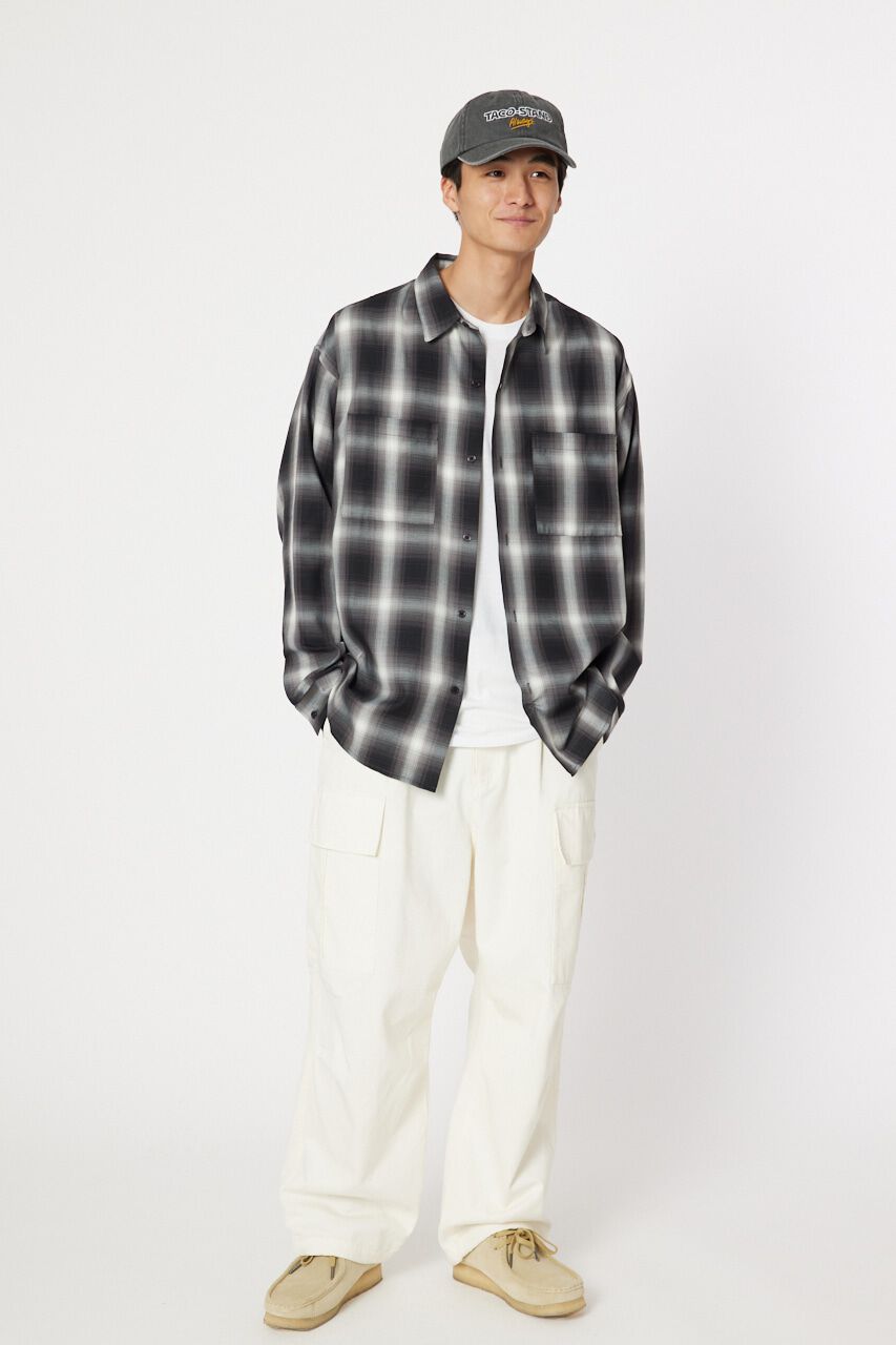 RODEO CROWNS「オンブレチェックシャツ」|シャツ・ブラウス|