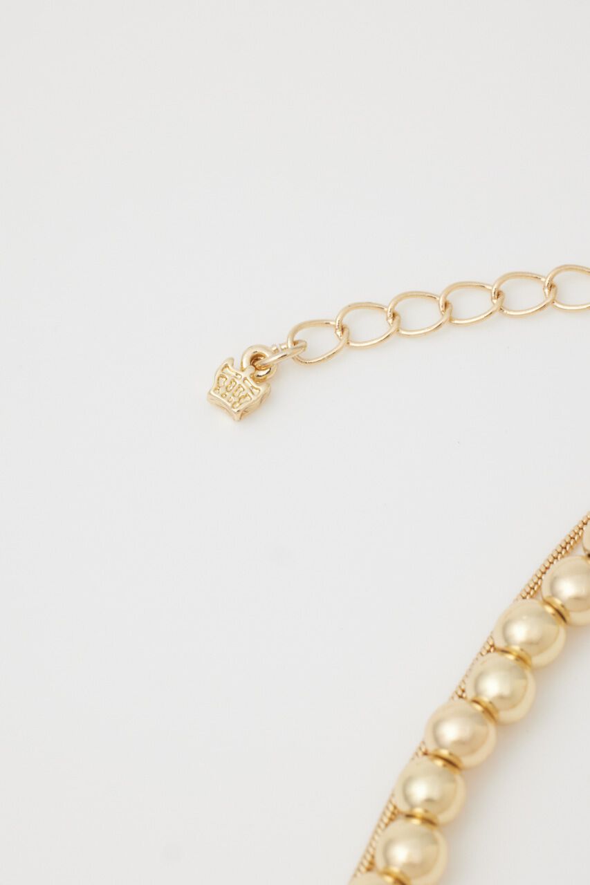 RODEO CROWNS「ボールスネークMIXネックレス」|ネックレス|