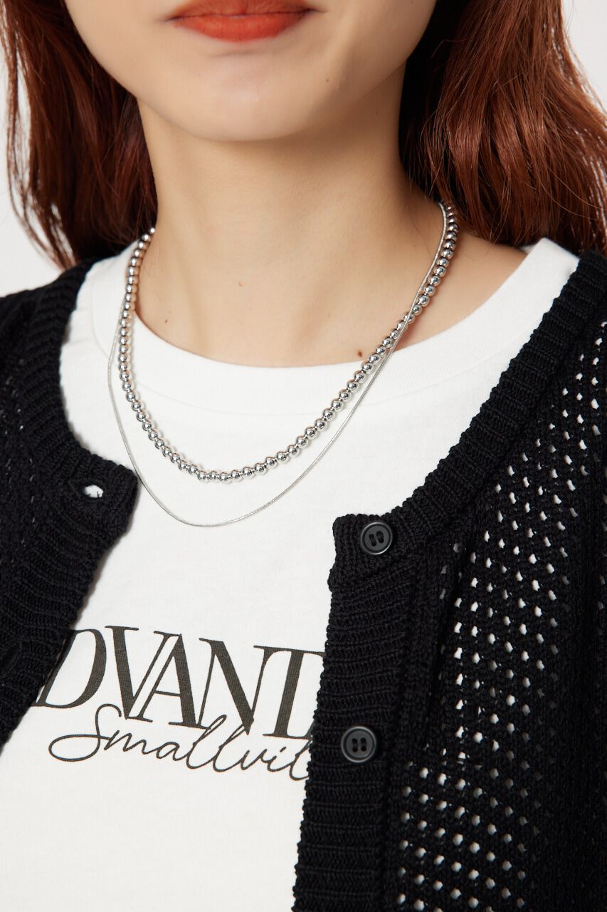 RODEO CROWNS「ボールスネークMIXネックレス」|ネックレス|