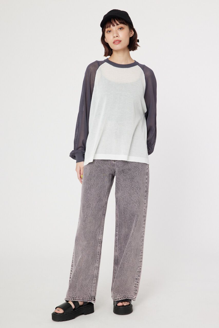 RODEO CROWNS「カラーワイドデニム」|デニム|