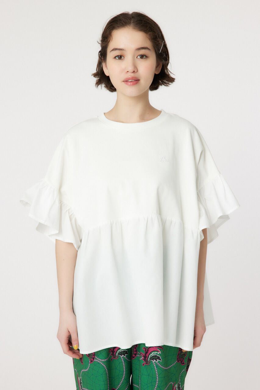 RODEO CROWNS「ドッキングフリルトップス」|Tシャツ・カットソー|