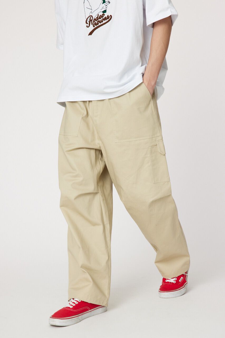 RODEO CROWNS「ペインターベイカーパンツ」|その他|BEG