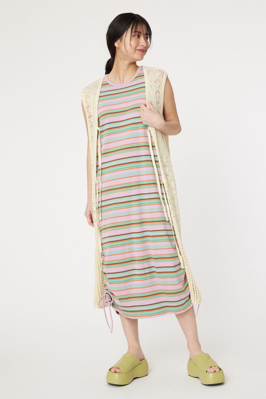 RODEO CROWNS「ニットロングジレ」|ニット・セーター|