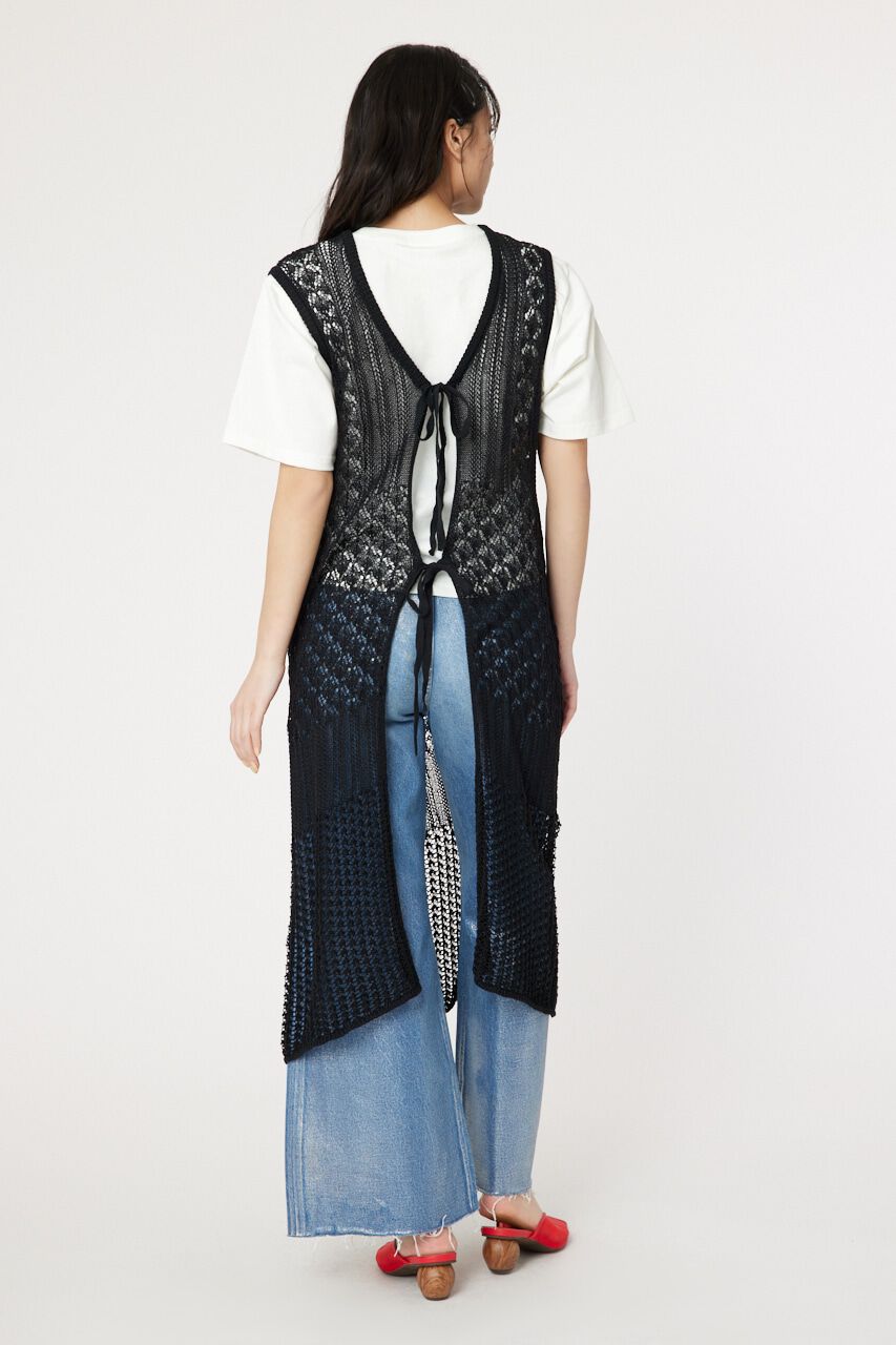 RODEO CROWNS「ニットロングジレ」|ニット・セーター|