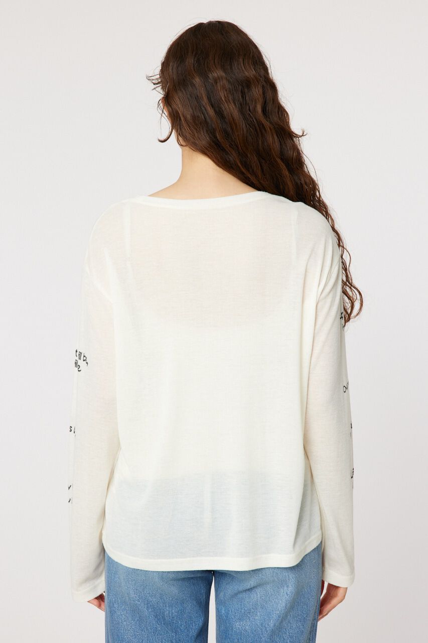 RODEO CROWNS「JUBILANTシアーL/S Tシャツ」|Tシャツ・カットソー|