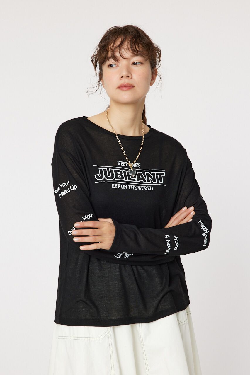 RODEO CROWNS「JUBILANTシアーL/S Tシャツ」|Tシャツ・カットソー|