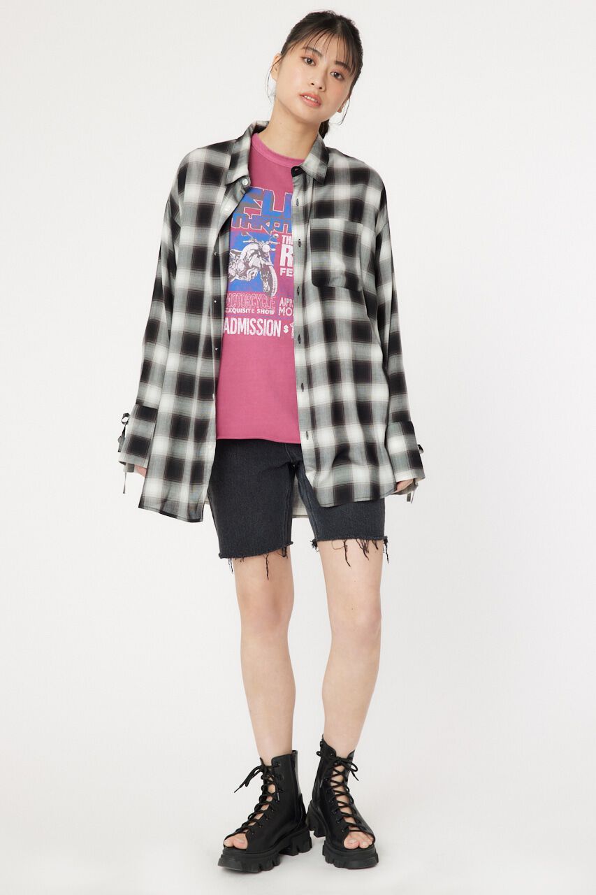 RODEO CROWNS「シアーオンブレチェックシャツ」|シャツ・ブラウス|