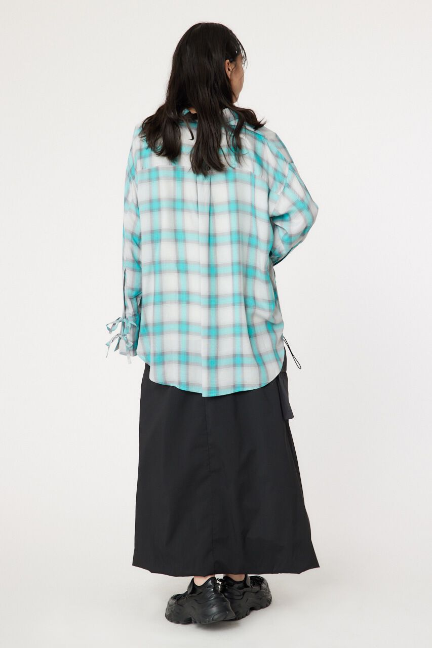 RODEO CROWNS「シアーオンブレチェックシャツ」|シャツ・ブラウス|