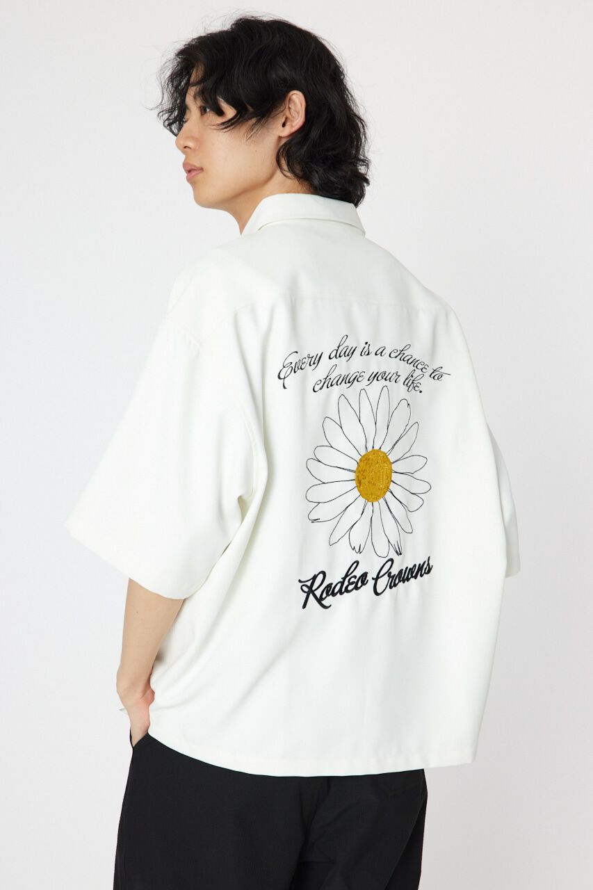 RODEO CROWNS「バックデイジーシャツ」|シャツ・ブラウス|WHT