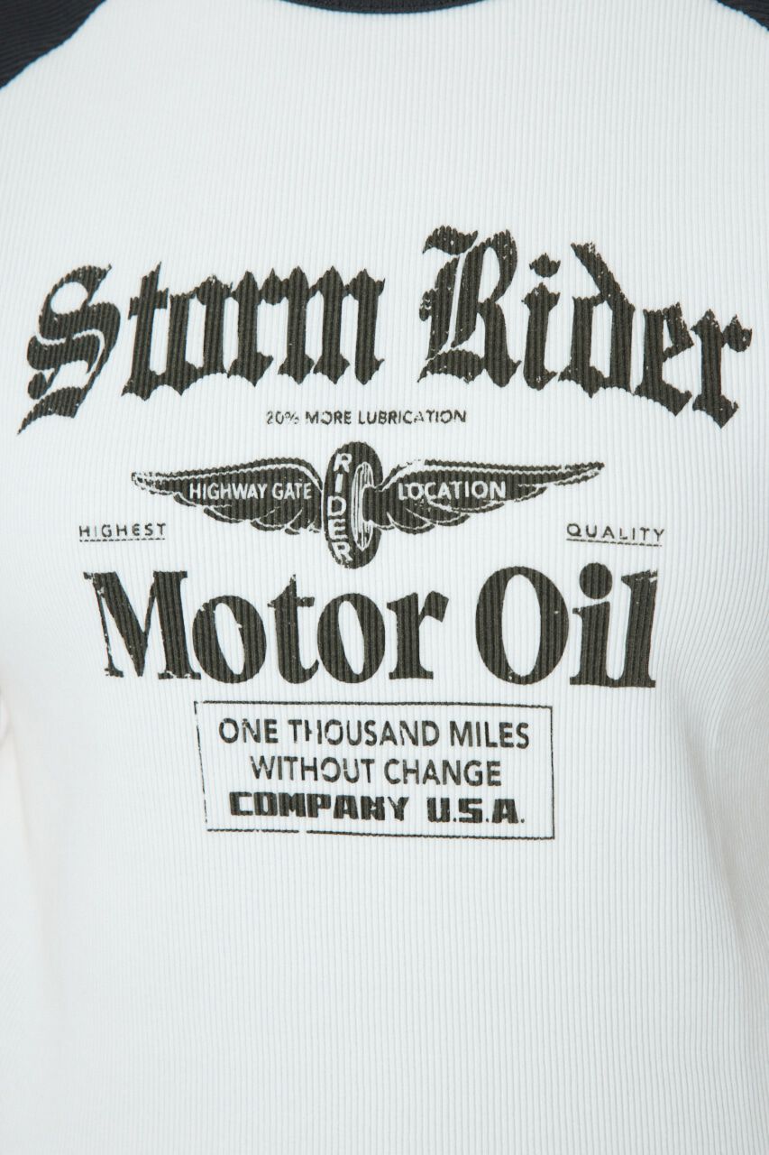 RODEO CROWNS「Riderラグランリブ Tシャツ」|Tシャツ・カットソー|