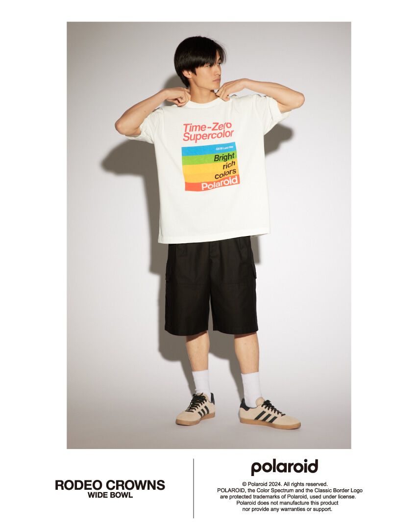RODEO CROWNS「Polaroid ボックスロゴTシャツ」|Tシャツ・カットソー|
