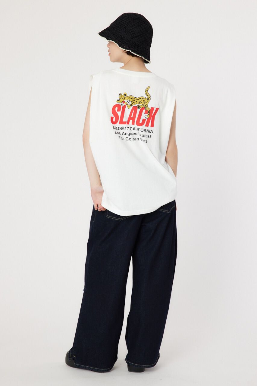 RODEO CROWNS「SLACKタックノースリーブトップス」|タンクトップ|