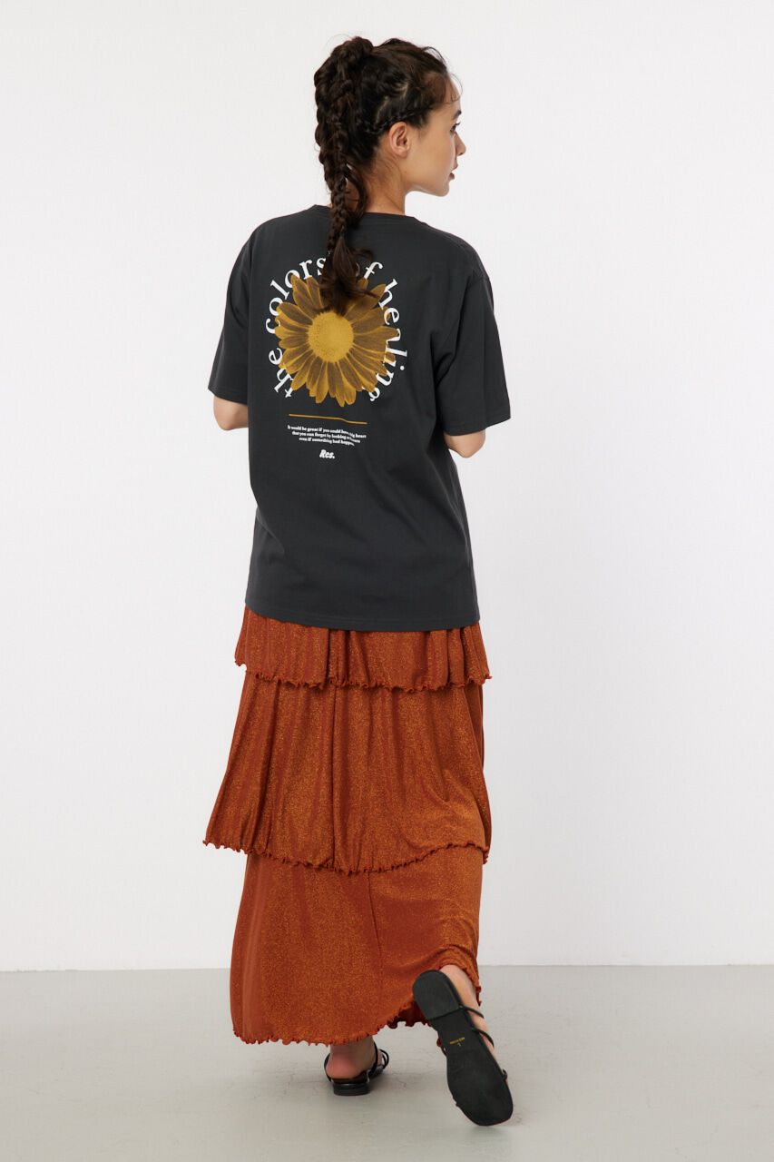 RODEO CROWNS「ラメカットティアードスカート」|スカート|