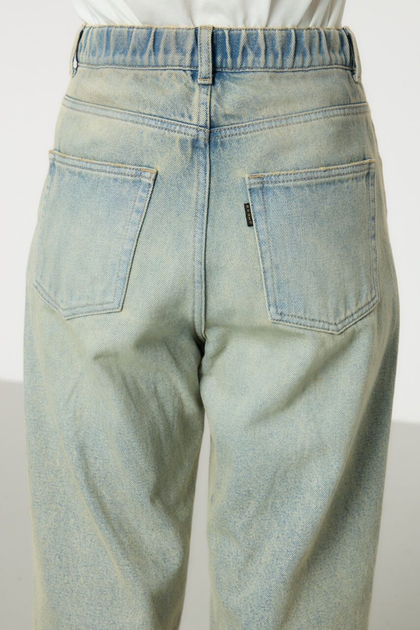 RODEO CROWNS「オールドウォッシュワイドルーズデニム」|デニム|