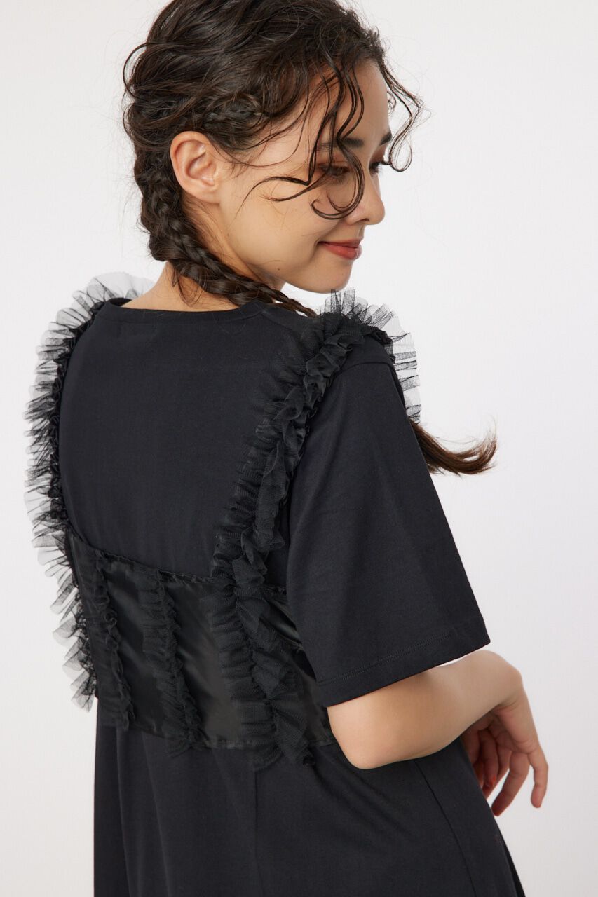 RODEO CROWNS「frill チュールビスチェ」|タンクトップ|