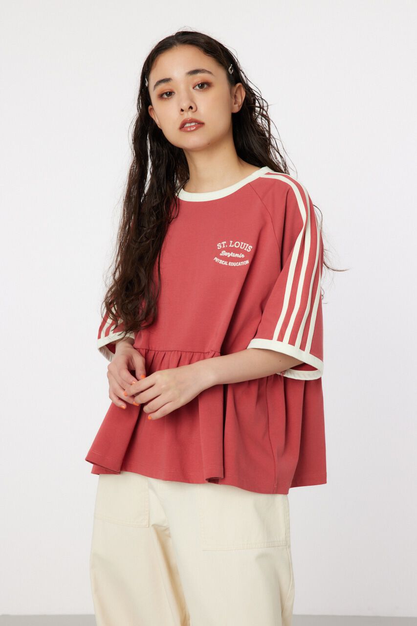 RODEO CROWNS「カスタムライントップス」|Tシャツ・カットソー|RED