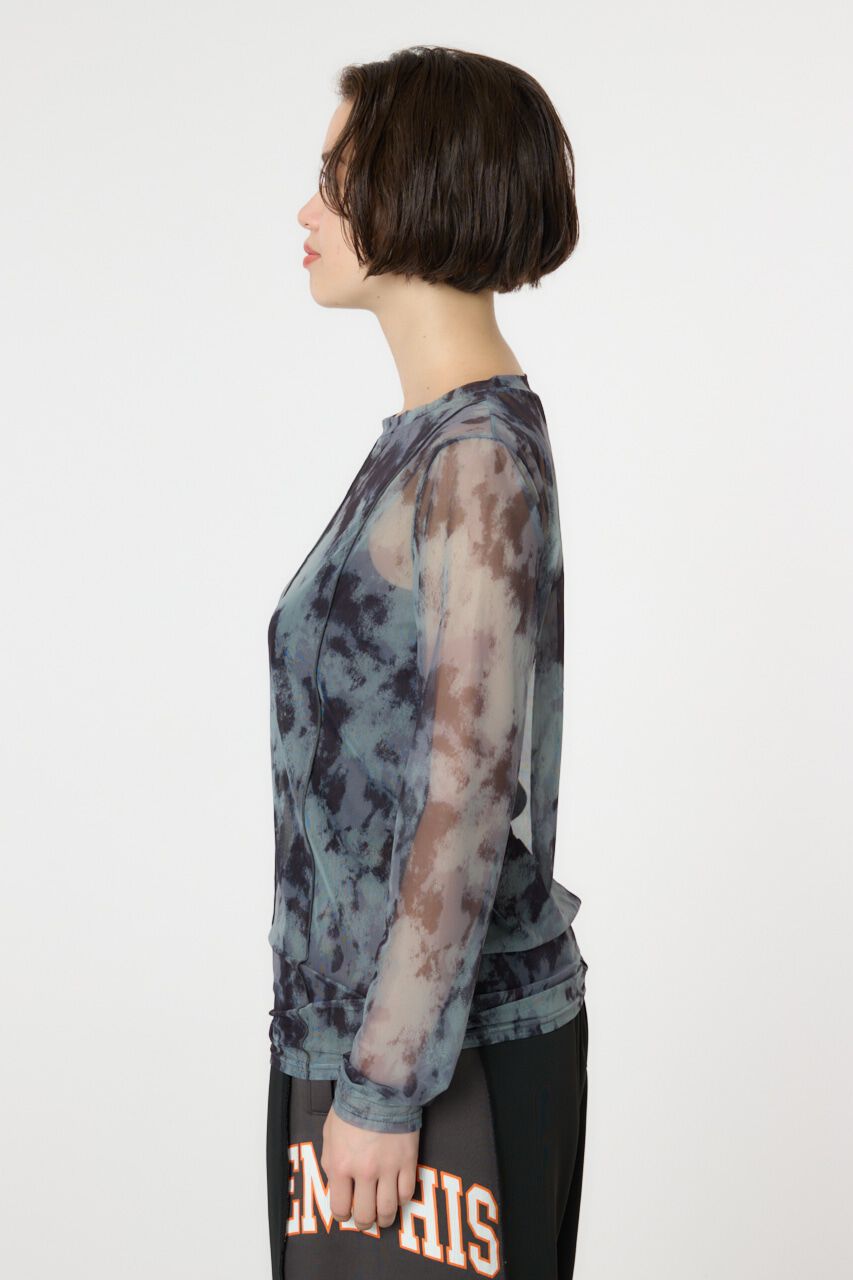 RODEO CROWNS「ニュアンスパターンシアートップス」|シャツ・ブラウス|