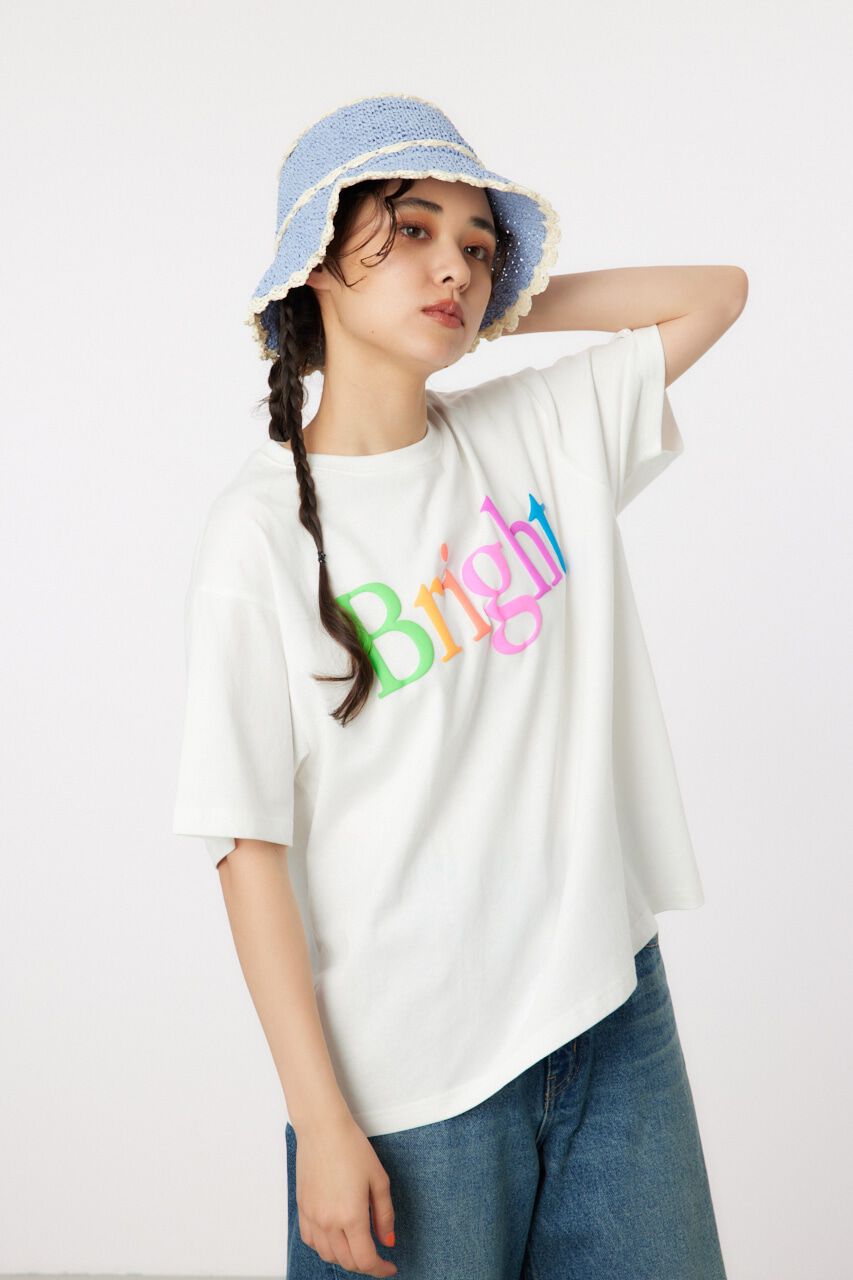 RODEO CROWNS「Bright　Tシャツ」|Tシャツ・カットソー|O/WHT1