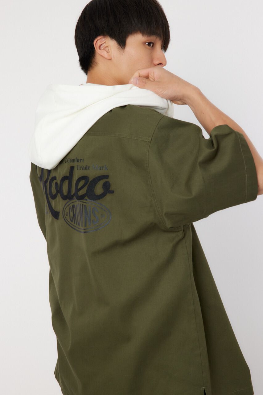 RODEO CROWNS「Jersey hooded shirt」|シャツ・ブラウス|