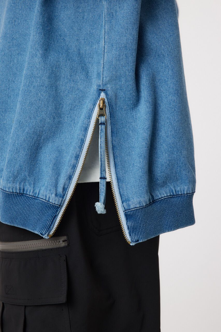 RODEO CROWNS「side-zip denim TOPS」|シャツ・ブラウス|