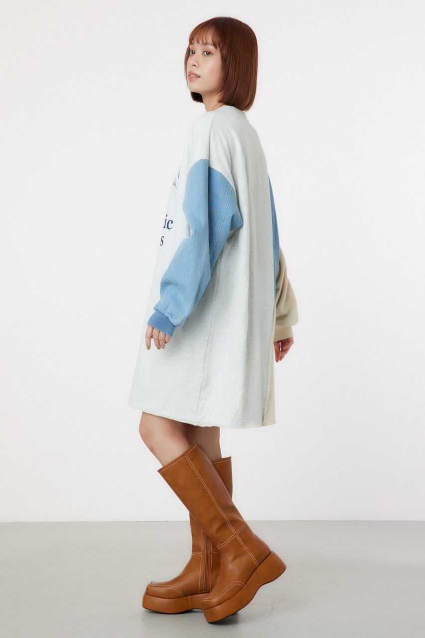 RODEO CROWNS「カスタム college スウェットワンピース」|ワンピース|