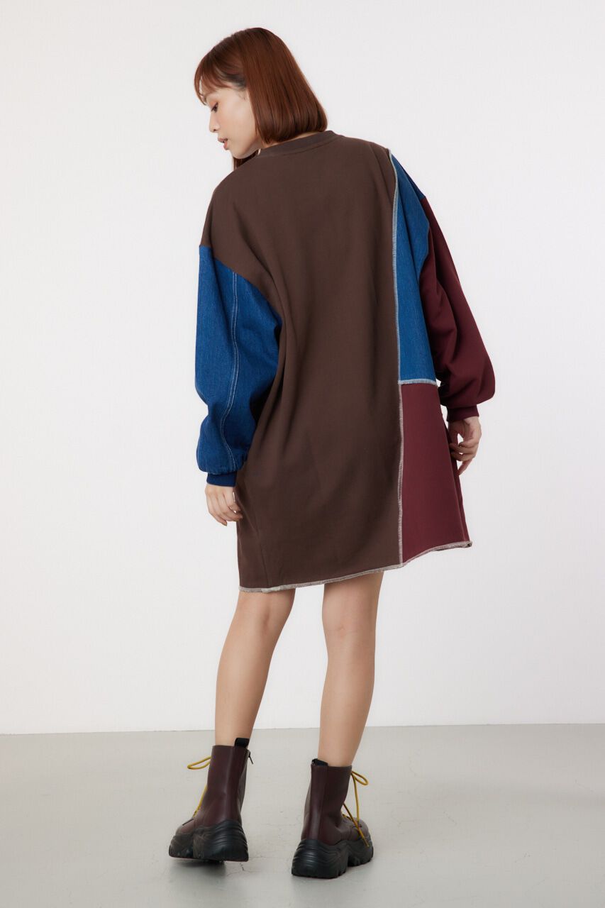 RODEO CROWNS「カスタム college スウェットワンピース」|ワンピース|