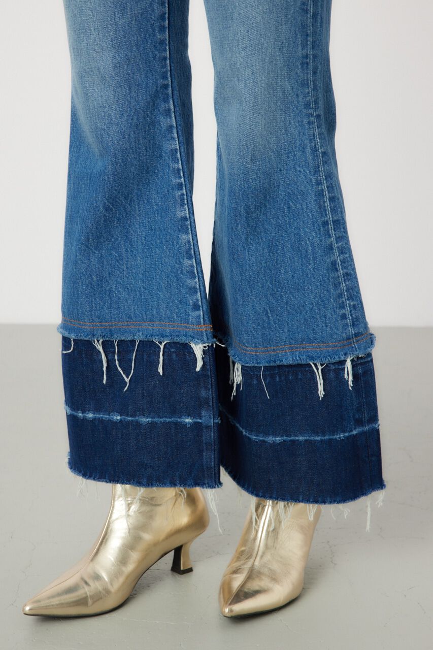 RODEO CROWNS「フレアデニムパンツ」|デニム|