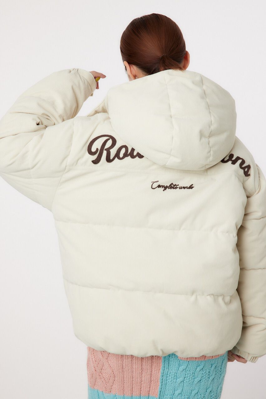 RODEO CROWNS「LOGO パフ 中綿ブルゾン」|ブルゾン・スタジャン|