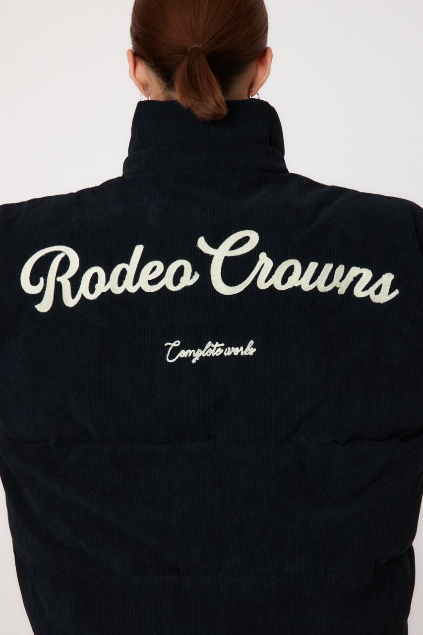 RODEO CROWNS「LOGO パフ 中綿ブルゾン」|ブルゾン・スタジャン|