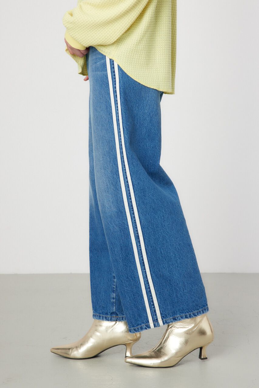 RODEO CROWNS「サイドラインルーズデニム」|デニム|