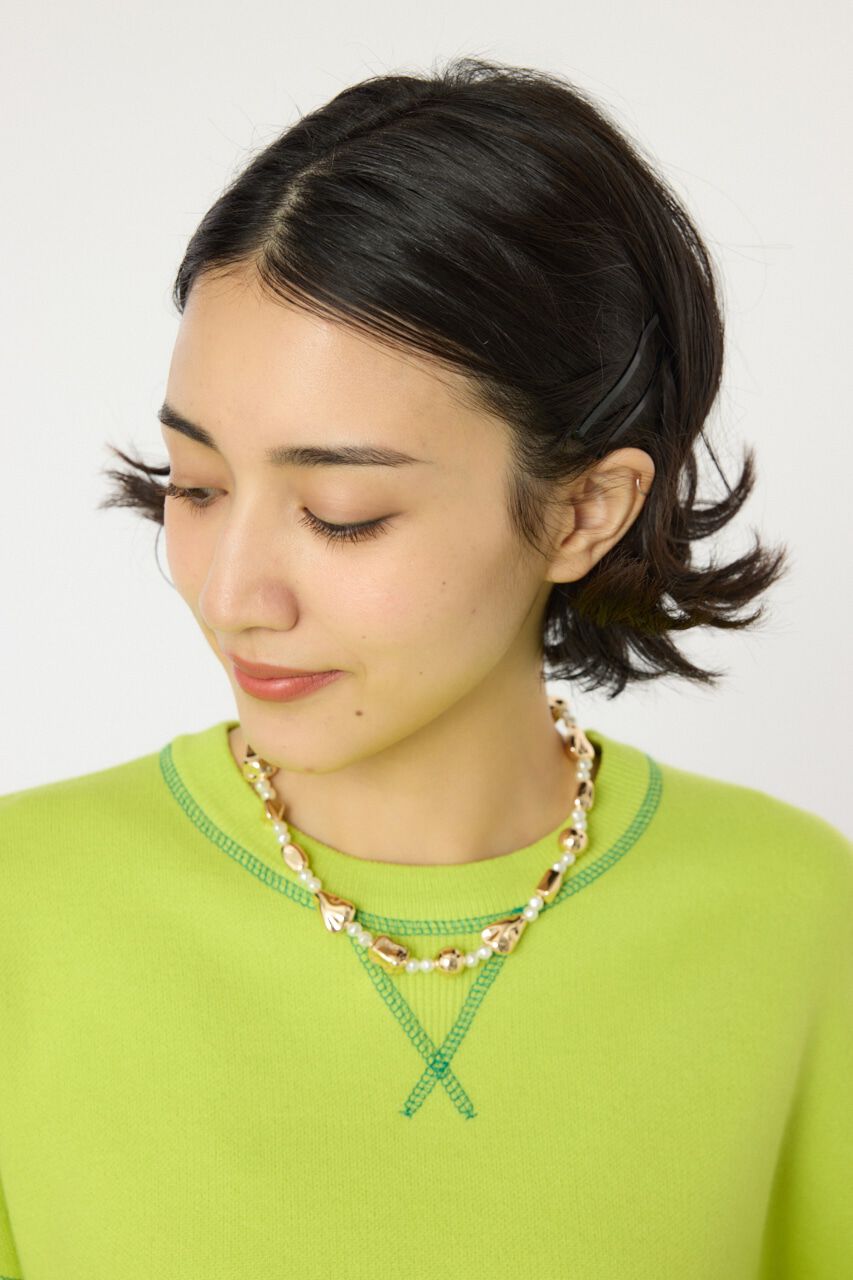 RODEO CROWNS「ティアドロップミックスネックレス」|ネックレス|